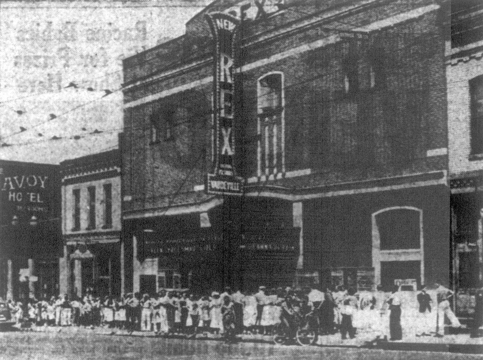 Rex Theatre, July 17 1937